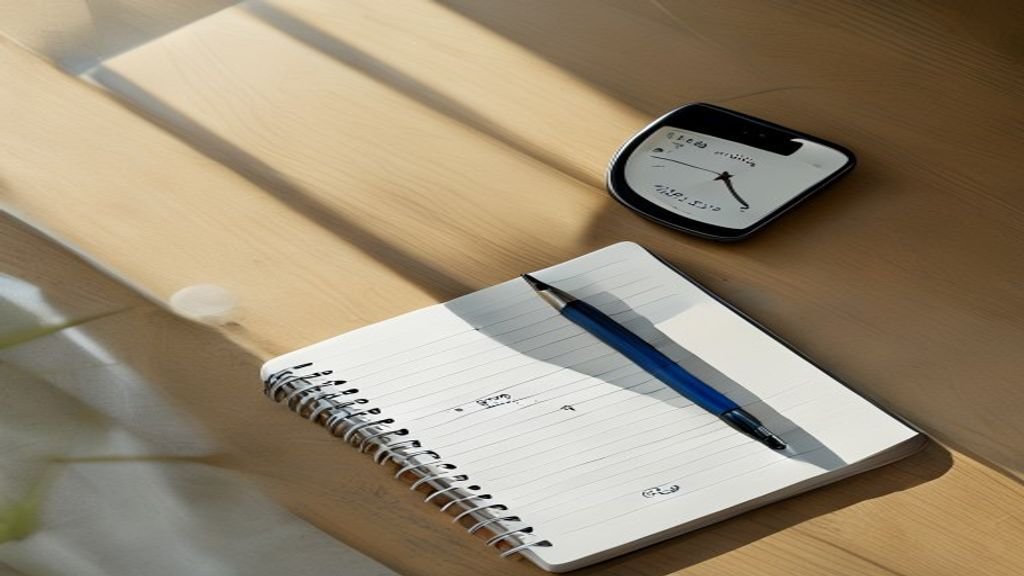 ノートに手書きされた3つのステップと、30分のタイマーを表示したスマートフォンを机に並べたフラットレイ写真。所要時間30分で完結する棚卸し→3軸判定→解約・振替の3ステップを、1級FPが今日から始める実践版として提案するH2見出し画像。